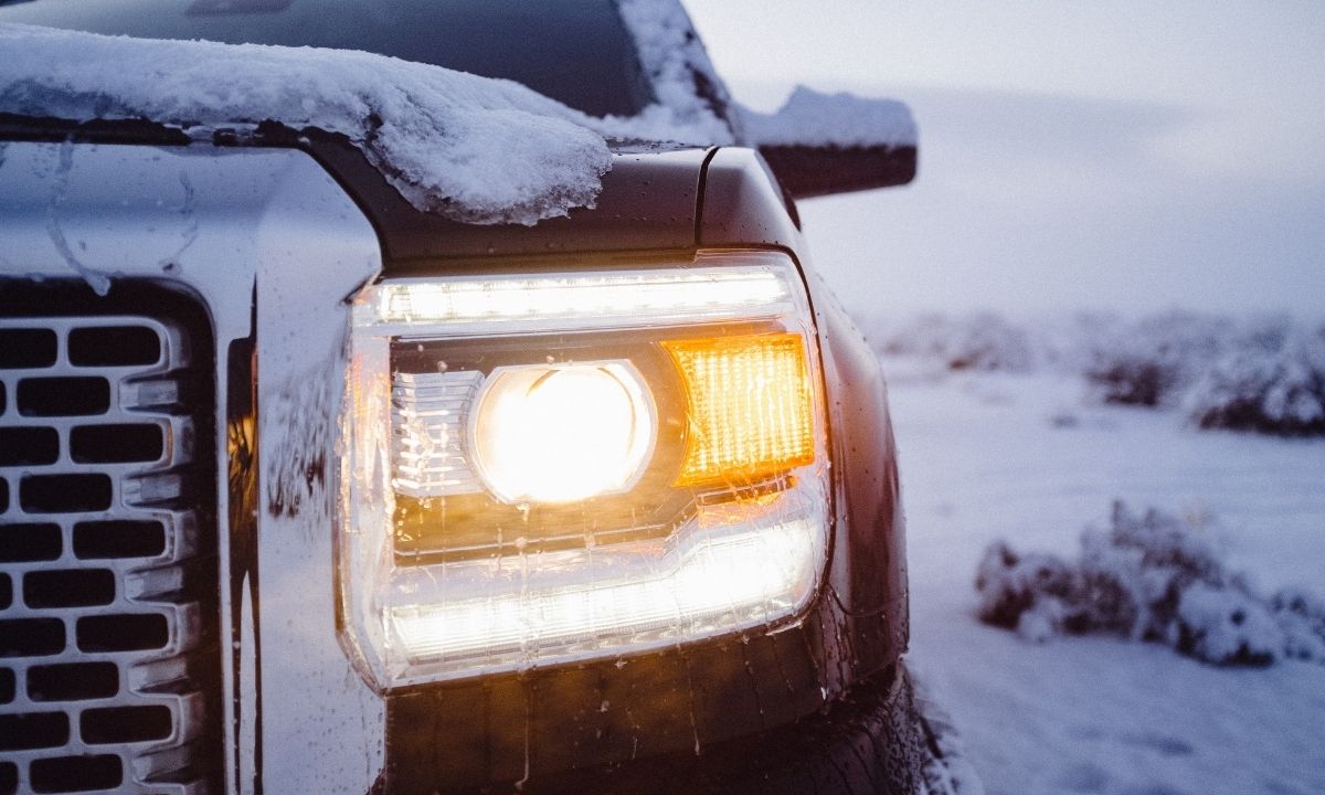 image of winter driving