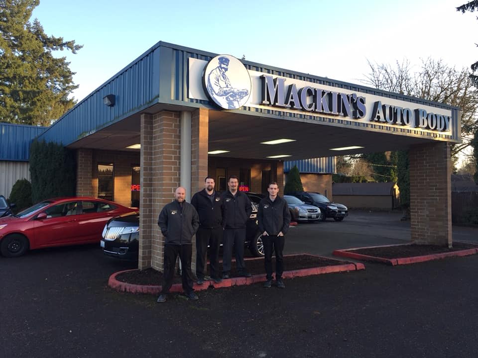 mackins auto body best collision repair shop