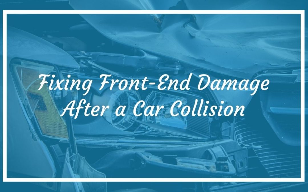 Fixing Front-End Damage After a Car Collision