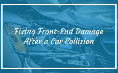 Fixing Front-End Damage After a Car Collision