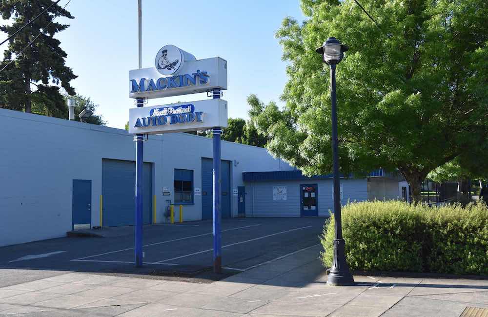 north portland mackins auto body
