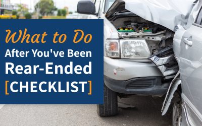 What to Do After You’ve Been Rear-Ended