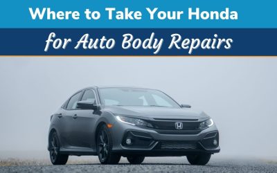 Where to Take Your Honda for Auto Body Repairs