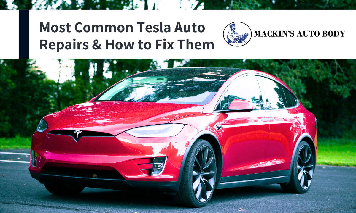 Most common tesla auto repairs & how to fix them